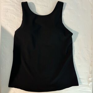 Fitness Classic Black Sleeveless Top